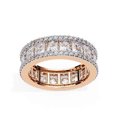 Band of Honor Princess Diamonds Ring