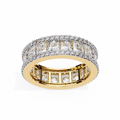 Band of Honor Princess Diamonds Ring