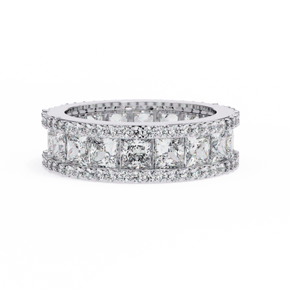 Band of Honor Princess Diamonds Ring