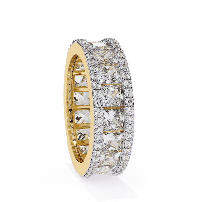 Band of Honor Princess Diamonds Ring