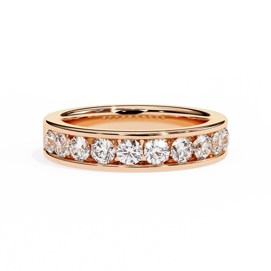 Star Studded Diamond Band Ring