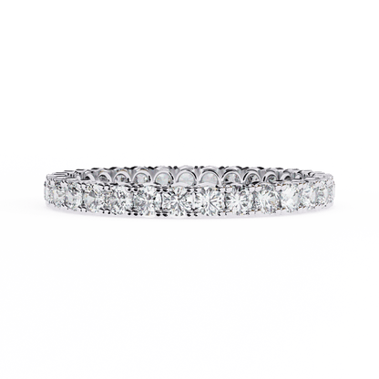 0.99 Carat Round Diamonds Eternity Band