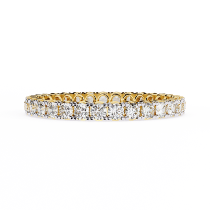 0.99 Carat Round Diamonds Eternity Band