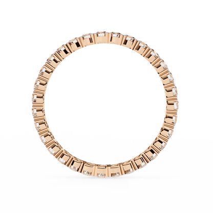 0.99 Carat Round Diamonds Eternity Band