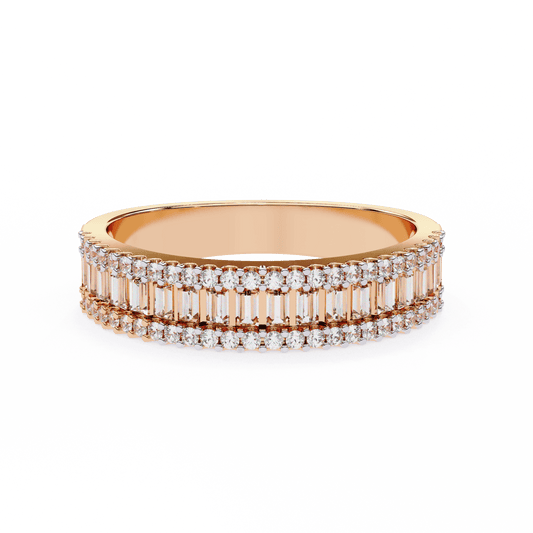 Stunning Fance Diamonds Band