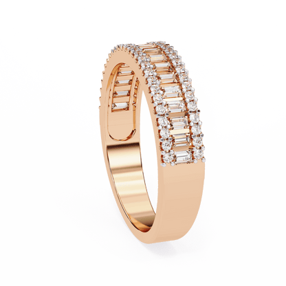 Stunning Fance Diamonds Band
