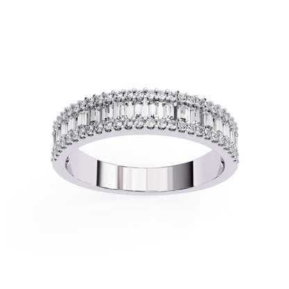 Stunning Fance Diamonds Band
