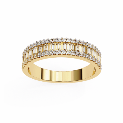 Stunning Fance Diamonds Band