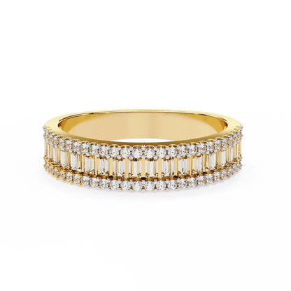 Stunning Fance Diamonds Band