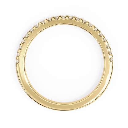 Half eternity Stackable Diamond Band