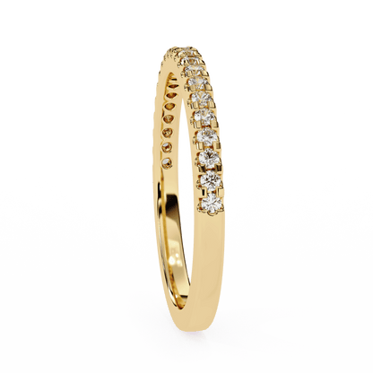 Half eternity Stackable Diamond Band