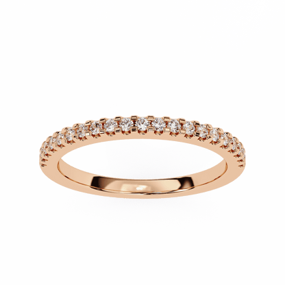 Half eternity Stackable Diamond Band