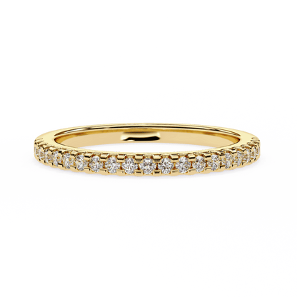 Half eternity Stackable Diamond Band