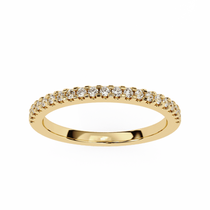 Half eternity Stackable Diamond Band