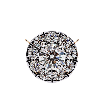 Cocktail Round Diamonds Pendant