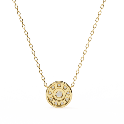 Cocktail Round Diamonds Pendant