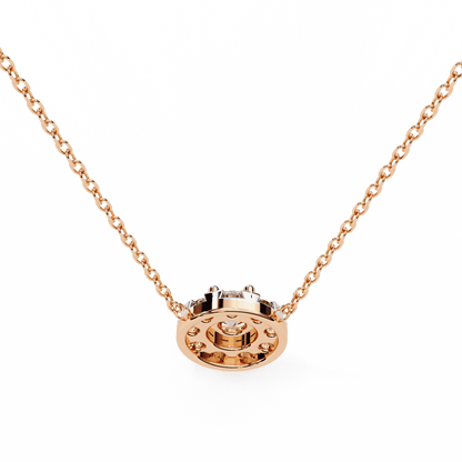 Cocktail Round Diamonds Pendant
