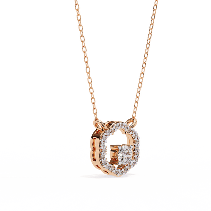 Dazzling Dot Diamond Pendant