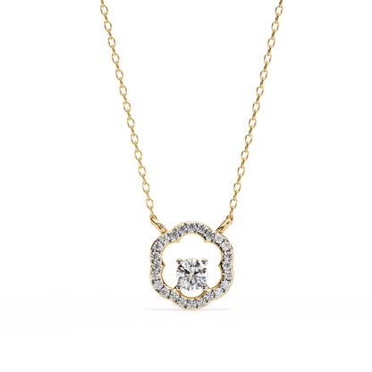 Dazzling Dot Diamond Pendant
