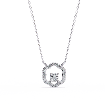 Dazzling Dot Diamond Pendant