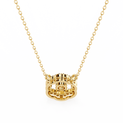Dazzling Dot Diamond Pendant