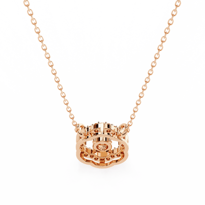 Dazzling Dot Diamond Pendant