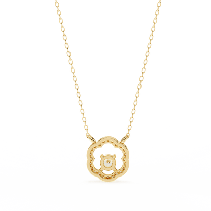 Dazzling Dot Diamond Pendant