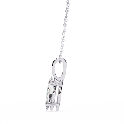 0.93 Carat Marquise Solitaire Pendant