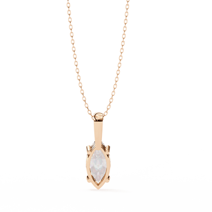 0.93 Carat Marquise Solitaire Pendant