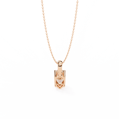 0.93 Carat Marquise Solitaire Pendant