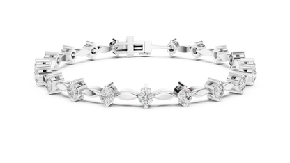 11 Pointer Designer Diamond Bangle