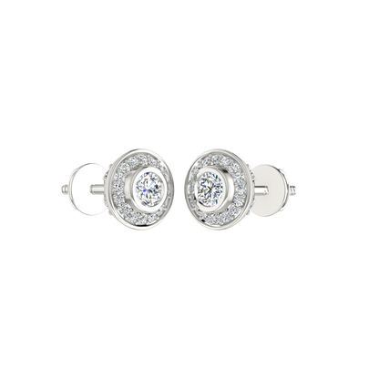 Daily Bling Classic Diamond Earrings