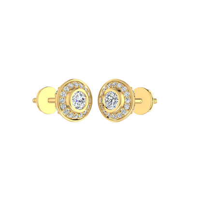 Daily Bling Classic Diamond Earrings