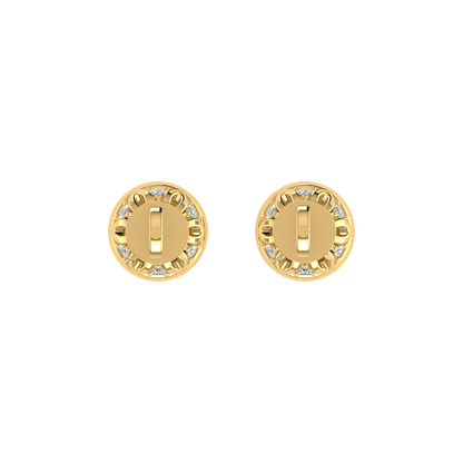 Daily Bling Classic Diamond Earrings