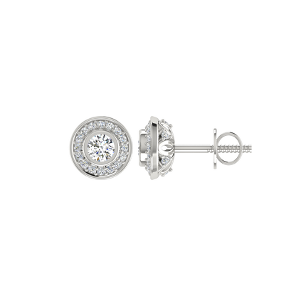 Daily Bling Classic Diamond Earrings