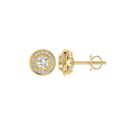 Daily Bling Classic Diamond Earrings