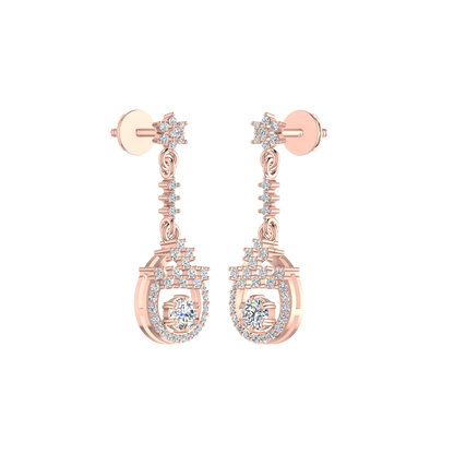 Starry Night Diamond Danglers