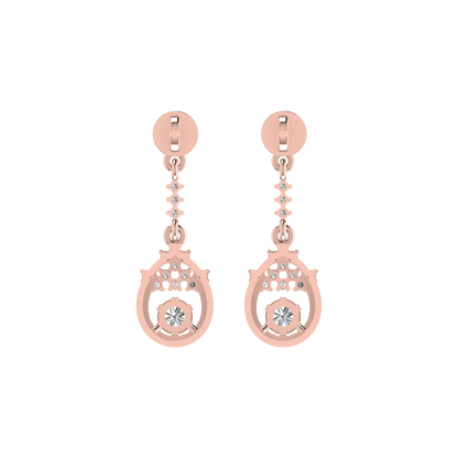 Starry Night Diamond Danglers