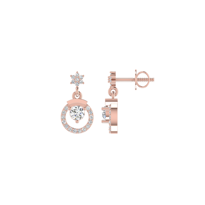 Circlet Diamond Earrings