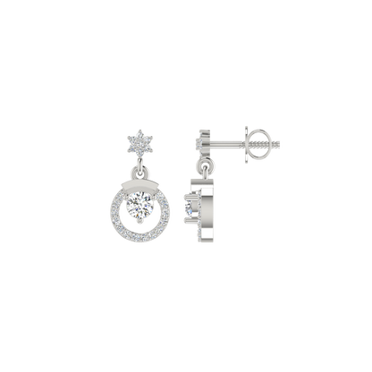 Circlet Diamond Earrings