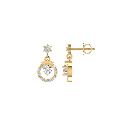 Circlet Diamond Earrings