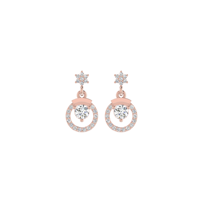 Circlet Diamond Earrings