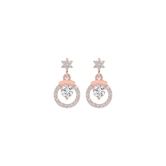 Circlet Diamond Earrings