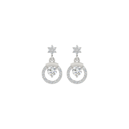 Circlet Diamond Earrings