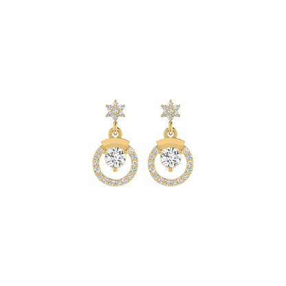 Circlet Diamond Earrings