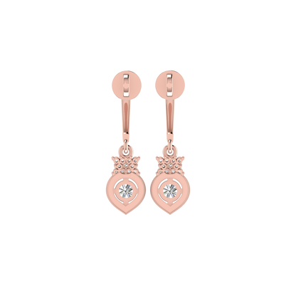 Fancy Daily Wear Diamond Earrings