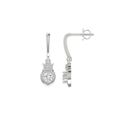Fancy Daily Wear Diamond Earrings