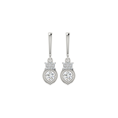 Fancy Daily Wear Diamond Earrings
