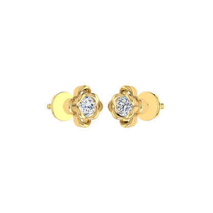 Flora Diamond Earrings