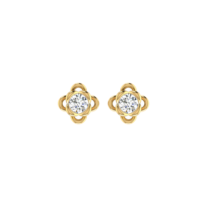 Flora Diamond Earrings